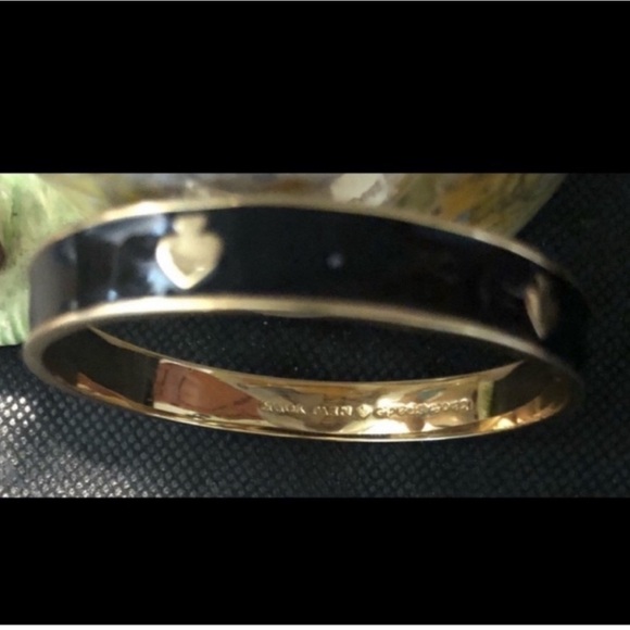 3 Kate Spade rare vintage bangle bracelets blue black white bracelets retired - Picture 4 of 6